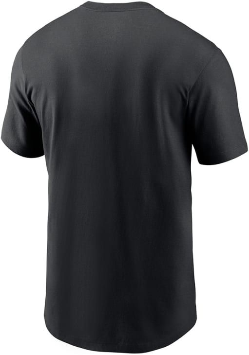 Nike Texas Longhorns Black Cotton Short Sleeve T Shirt