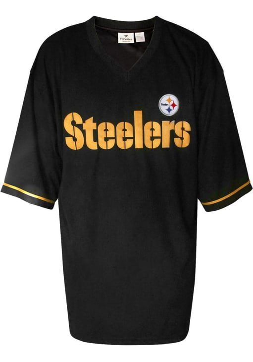 Pittsburgh Steelers ブラックシャツ 2XL Pittsburgh Steelers BLACK BLACK POP Jersey Big and Tall - 2652312