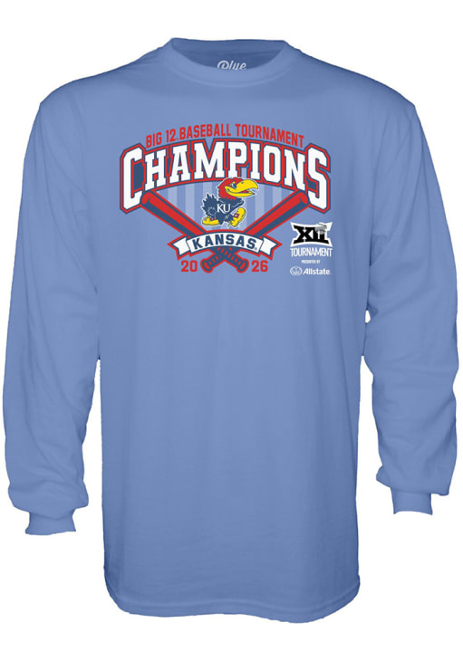 Blue 84 Kansas Jayhawks 2026 Big 12 Baseball Tournament Champions