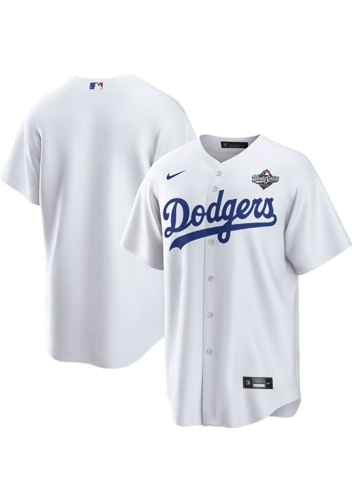 Los Angeles Dodgers Mens Nike Replica White 2025 World Series