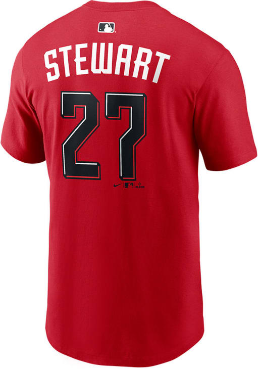 Sal Stewart Cincinnati Reds Red City Connect 2.0 Short Sleeve