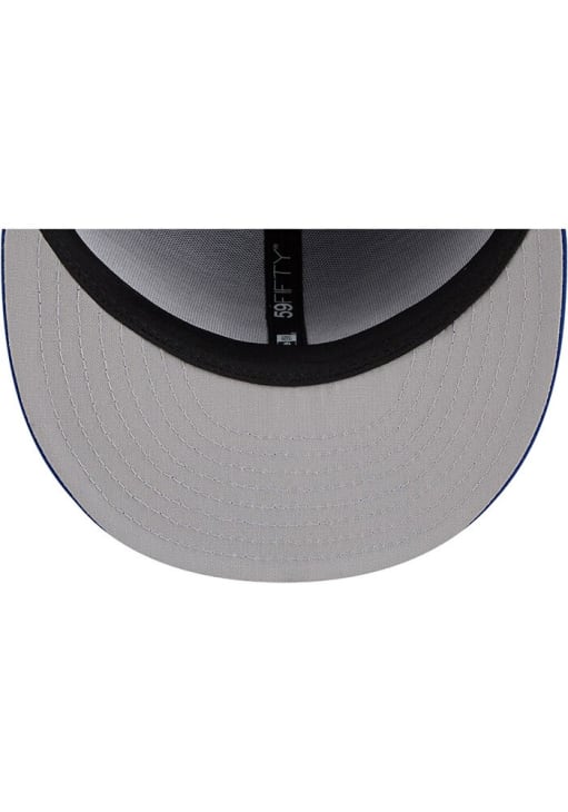 New Era Kansas Jayhawks Mens Blue NCAA AC 59FIFTY Fitted Hat