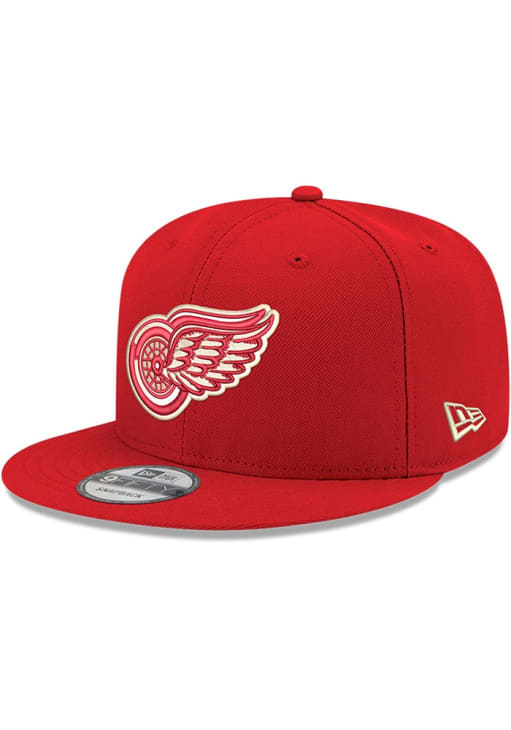 Detroit Red Wings New Era Red Centennial 9FIFTY Snapback Hat