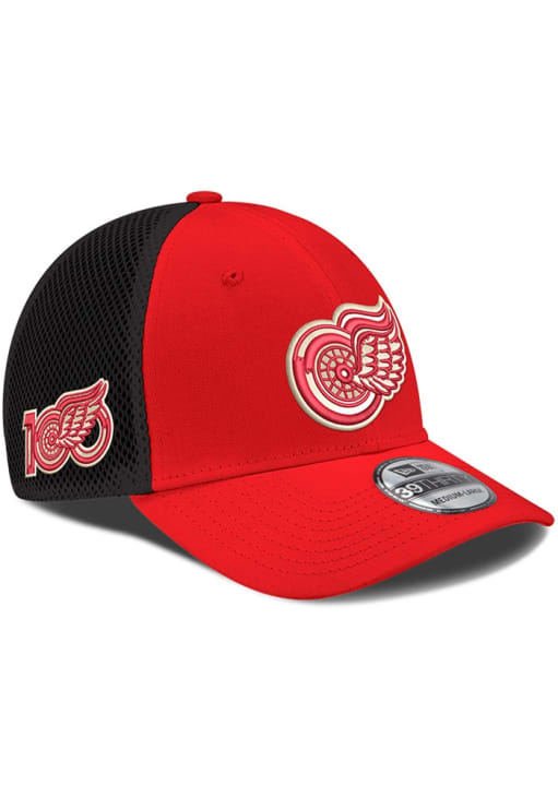 Detroit Red Wings Mens GCP DET 39THIRTY NEO Red New Era Flex Hat