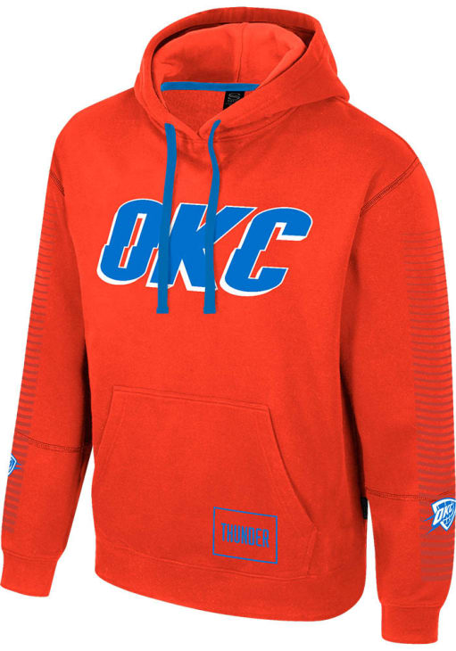 Oklahoma City Thunder Mens ORANGE Statement Edition City Star