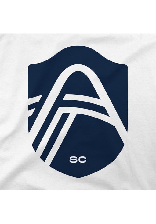 St Louis City SC Alternate Logo WHITE Long Sleeve T Shirt - 2990053