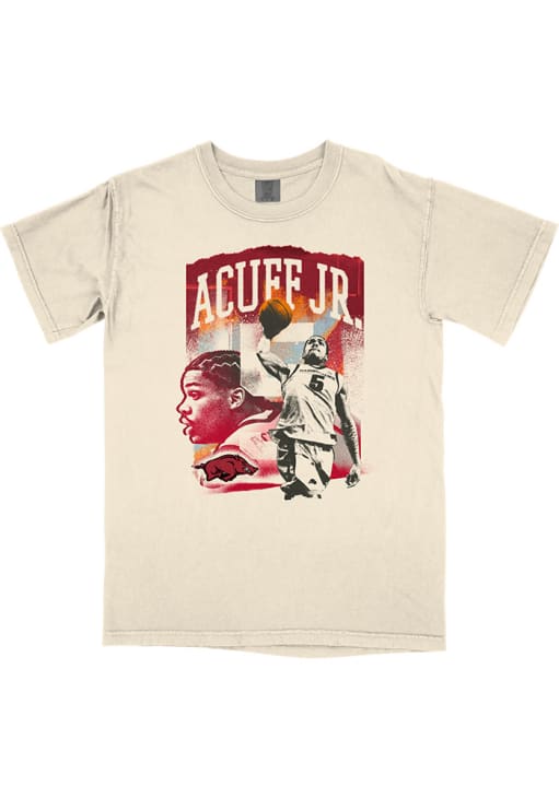 Ivory Lettering Print Short Sleeve T-Shirt