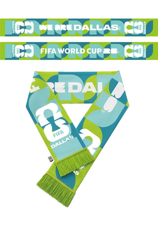 FIFA Dallas World Cup Fan GREEN Scarf - 307882618