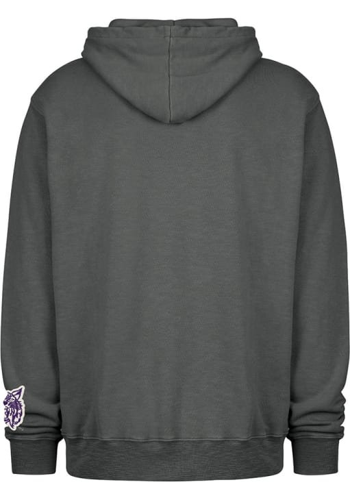 47 Mens CHARCOAL K-State Wildcats Groton Fashion Hood - 31834955