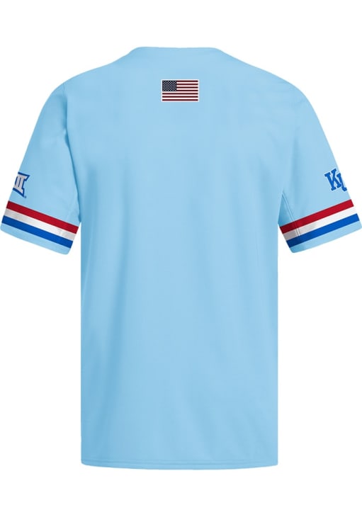 Adidas Kansas Jayhawks Mens LIGHT BLUE Replica - 32010019