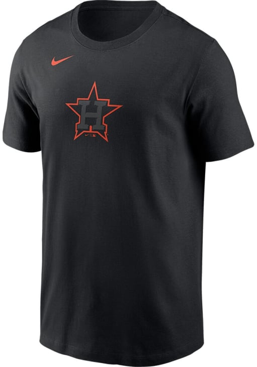 Nike Houston Astros BLACK Color Pop Short Sleeve T Shirt - 32522050