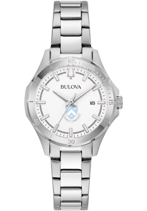 Columbia Athletics Bulova Two-Tone Stainless Steel Dress Watch with Lion Emblem Amazon.com: Bulova Classic Two-Tone Stainless Steel 3-Hand  main image 4