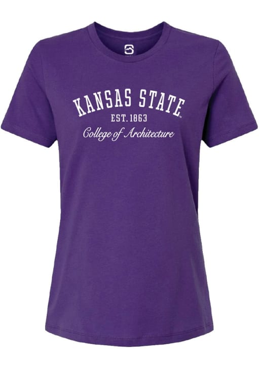 Summit Sportswear PURPLE K-State Wildcats College of Architecture