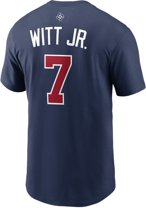 Bobby Witt Jr USA NAVY World Baseball Classic Short Sleeve Player