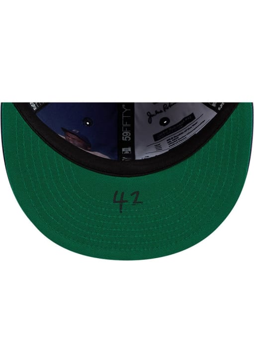 Milwaukee Brewers Mens 2026 Jackie Robinson Day 59FIFTY NAVY New