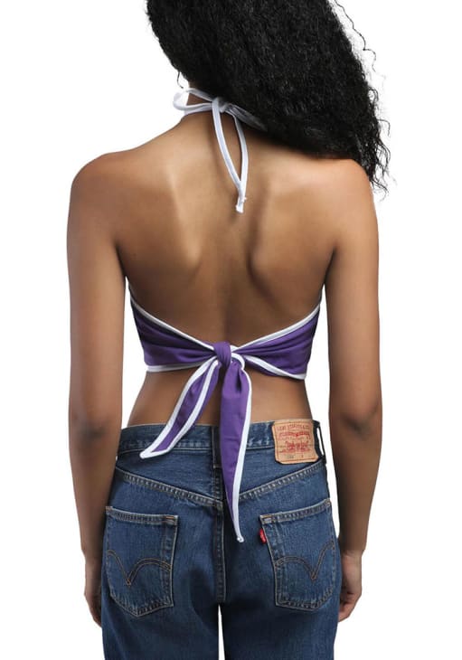 Hype and Vice Womens PURPLE K-State Wildcats Y2K Tank Top - 33970717
