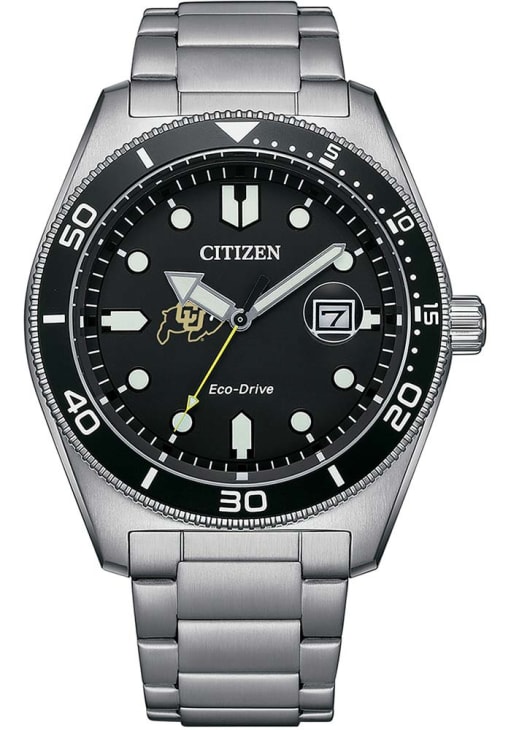 ジャウフレ Colorado Buffaloes SILVERGREY Eco-Drive Watch - 3406778