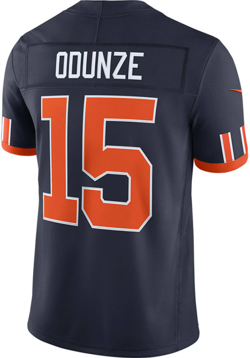 Rome Odunze Chicago Bears Mens NAVY Rivalry Limited Football