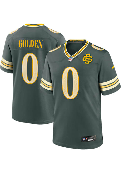 Matthew Golden Green Bay Packers DARKGREEN Rivalry Jersey - 34739766