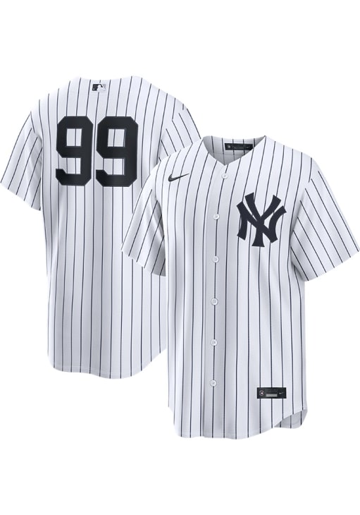 MLB New York Yankees ユニフォーム Lサイズ Aaron Judge New York Yankees Mens Replica White Home Jersey - 3506606