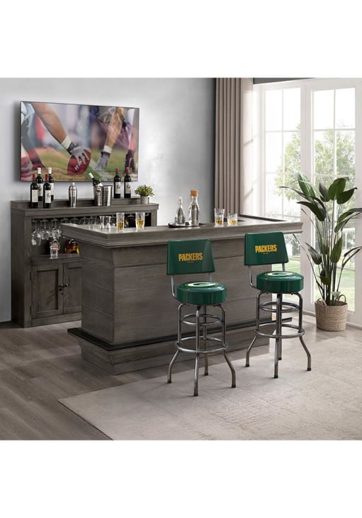 Imperial Green Bay Packers Barstool - Thumbnail 2