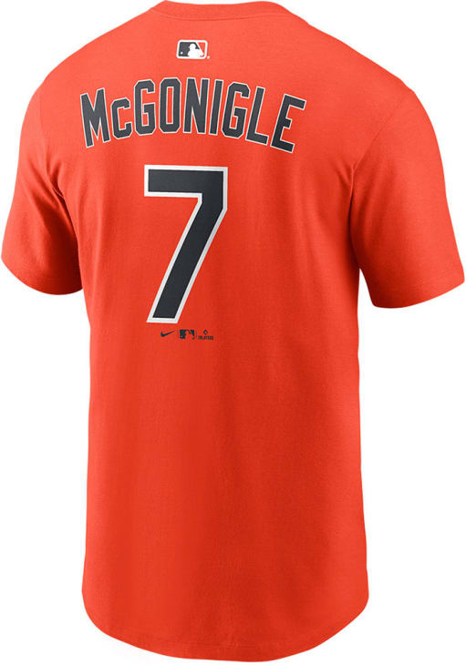 Kevin McGonigle Detroit Tigers ORANGE Alternate Short Sleeve