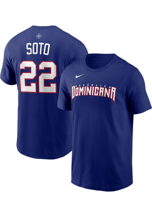 Juan Soto Dominican Republic ROYAL World Baseball Classic Short 