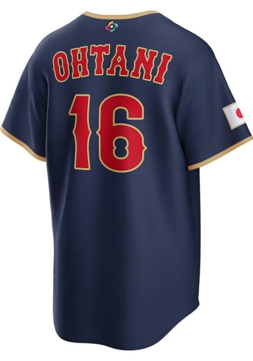 Shohei Ohtani Los Angeles Dodgers Mens NAVY World Baseball Classic