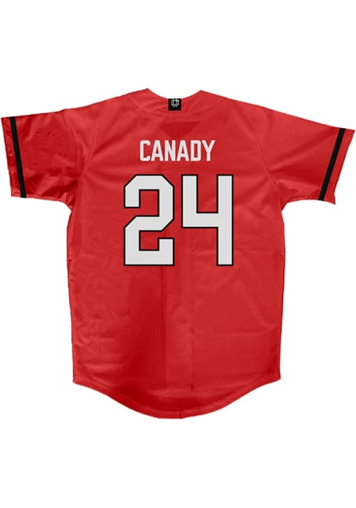 NiJaree Canady # Texas Tech Red Raiders Womens Red NIL Jersey