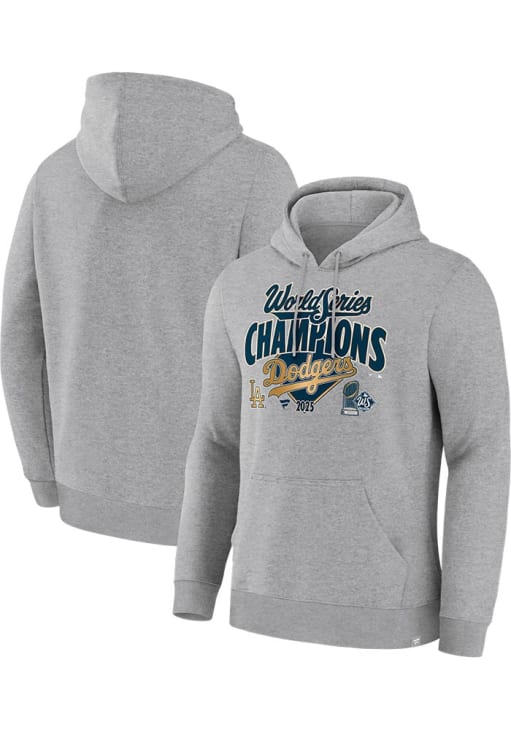 Los Angeles Dodgers Mens ATHLETICGREY 2025 World Series Champions