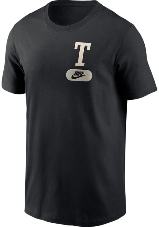 Nike Texas Longhorns Black 2-Hit Cotton Short Sleeve T Shirt