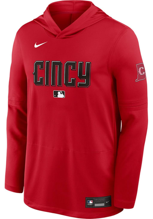 Cincinnati Reds Authentic Collection Nike Cincinnati Reds Mens Red Authentic Collection City Connect ...