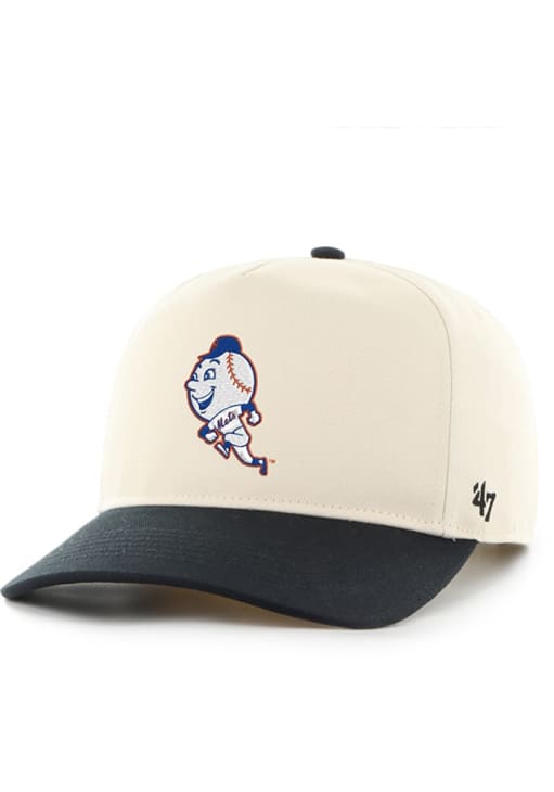 47 New York Mets NATURAL Two Tone Mascot Hitch Adjustable Hat
