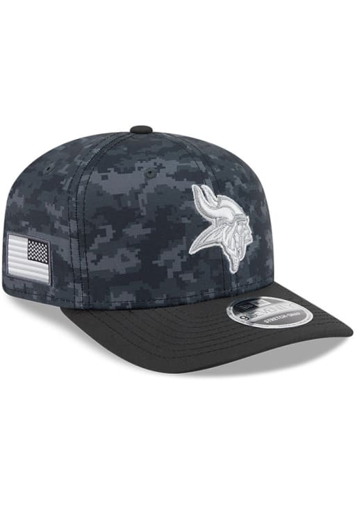 New Era Minnesota Vikings BLACK NFL26 Salute to Service 9SEVENTY