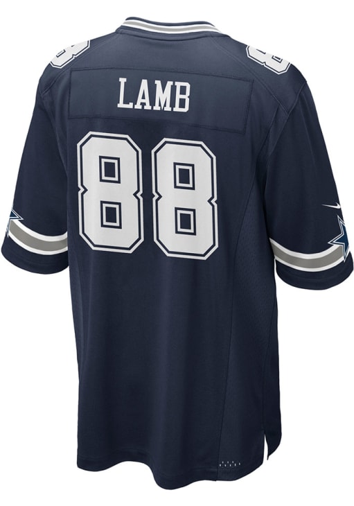 CeeDee Lamb Dallas Cowboys Road Game Jersey - NAVY