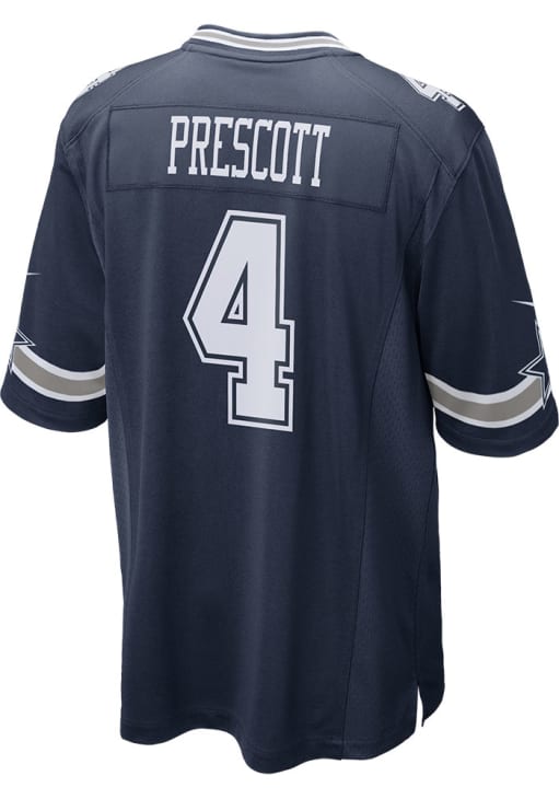 Dak Prescott Dallas Cowboys NAVY Road Game Jersey - 41023261