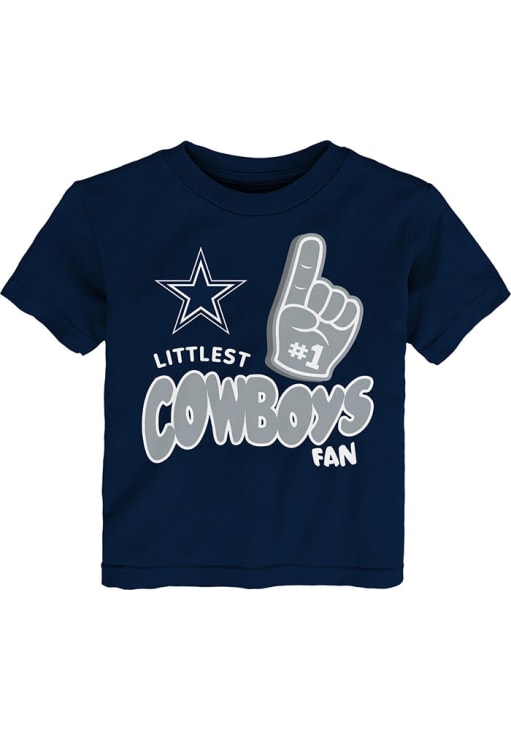 貴重！　NFL COWBOYS Tシャツ 子供用 Dallas Cowboys Toddler NAVY Littlest Fan Short Sleeve Tee - 41023463