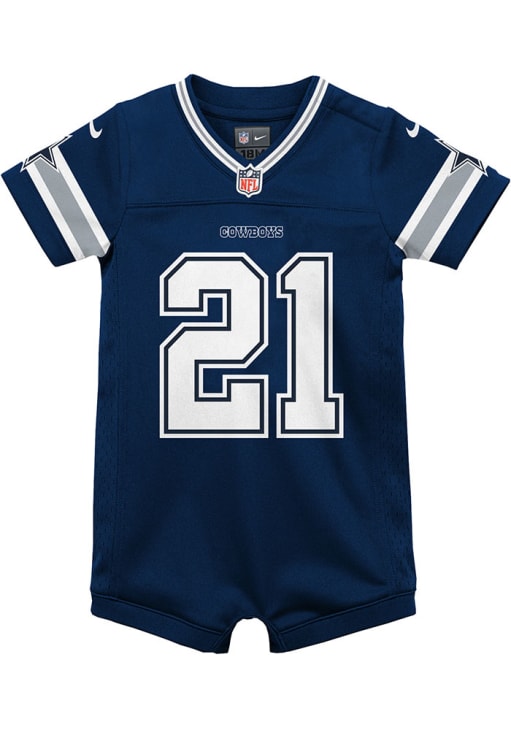 Dallas Cowboys Ezekiel Elliott Baby Play Time NAVY Nike Football