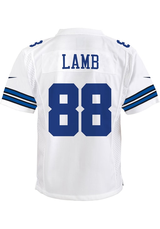 NIKE NFL カウボーイズ LAMB #88 ゲームジャージ 白 38 Dallas Cowboys CeeDee Lamb Youth Game WHITE Nike Football Jersey