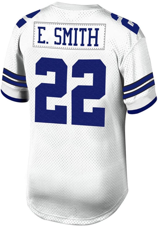 Dallas Cowboys Emmitt Smith WHITE 1992 LEGACY Throwback Jersey