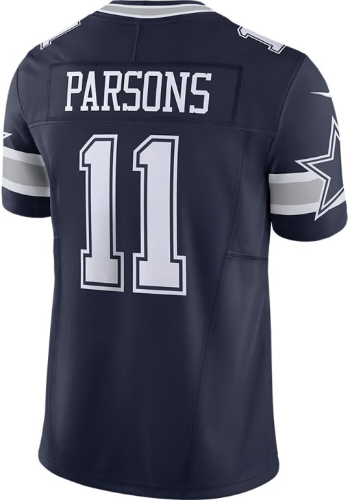 Micah Parsons Dallas Cowboys Mens NAVY Vapor F.U.S.E. Limited