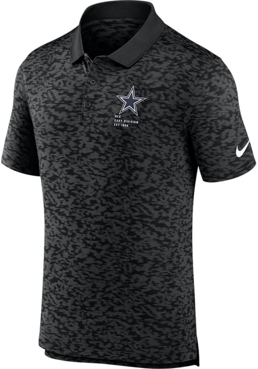 Nike Dallas Cowboys Mens Primetime Jacquard BLACK Short Sleeve