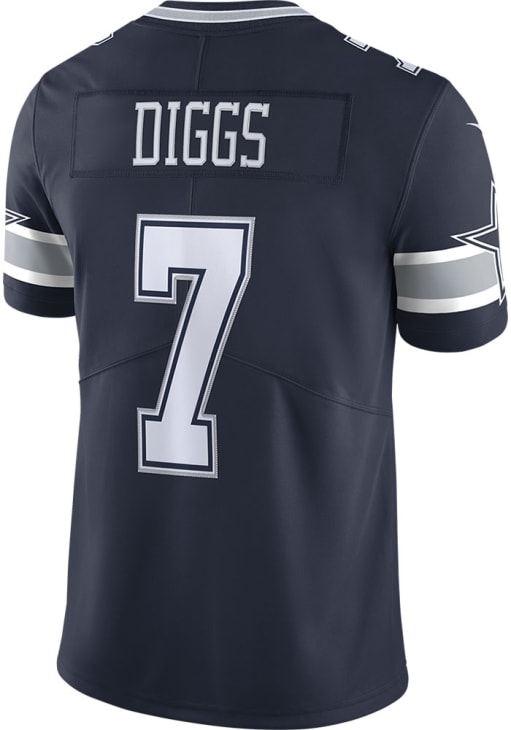Trevon Diggs Dallas Cowboys Mens NAVY Road Limited Football Jersey