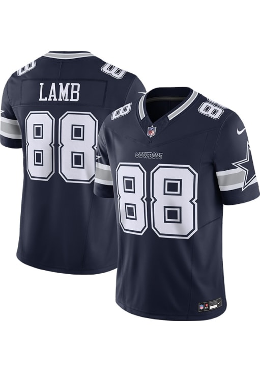 CeeDee Lamb Dallas Cowboys Mens NAVY Vapor F.U.S.E. Limited