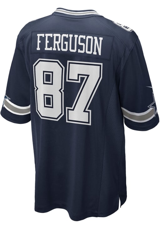 Jake Ferguson Dallas Cowboys NAVY Home Jersey - 41025321