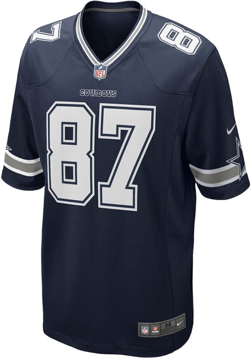 Jake Ferguson Dallas Cowboys NAVY Home Jersey - 41025321