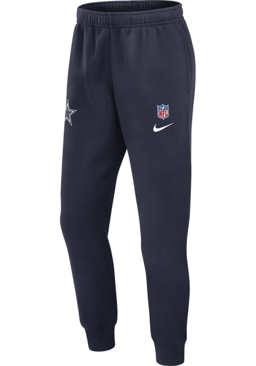 Dallas Cowboys Mens Nike NAVY Sideline Club Fleece Design