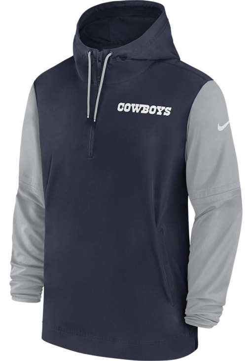 Nike Dallas Cowboys Mens NAVY Sideline Player Lightweight Light Nike Dallas Cowboys Mens NAVY Sideline Player Lightweight Light