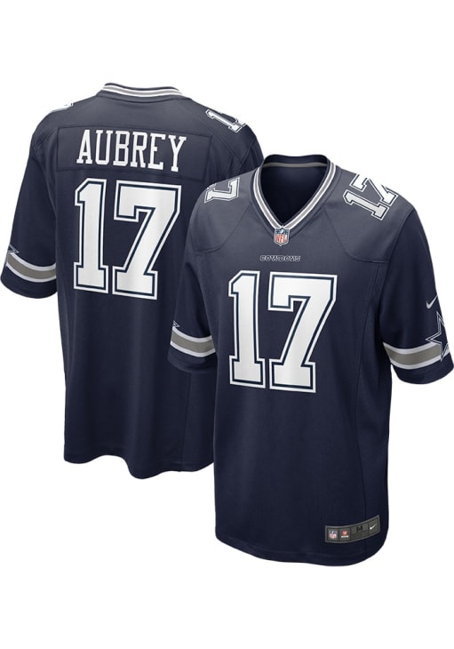 Brandon Aubrey Dallas Cowboys NAVY Home Jersey - 41025897