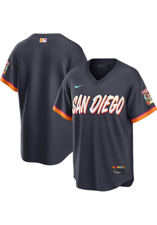 Nike San Diego Padres Mens GREY City Connect 2.0 Limited Baseball